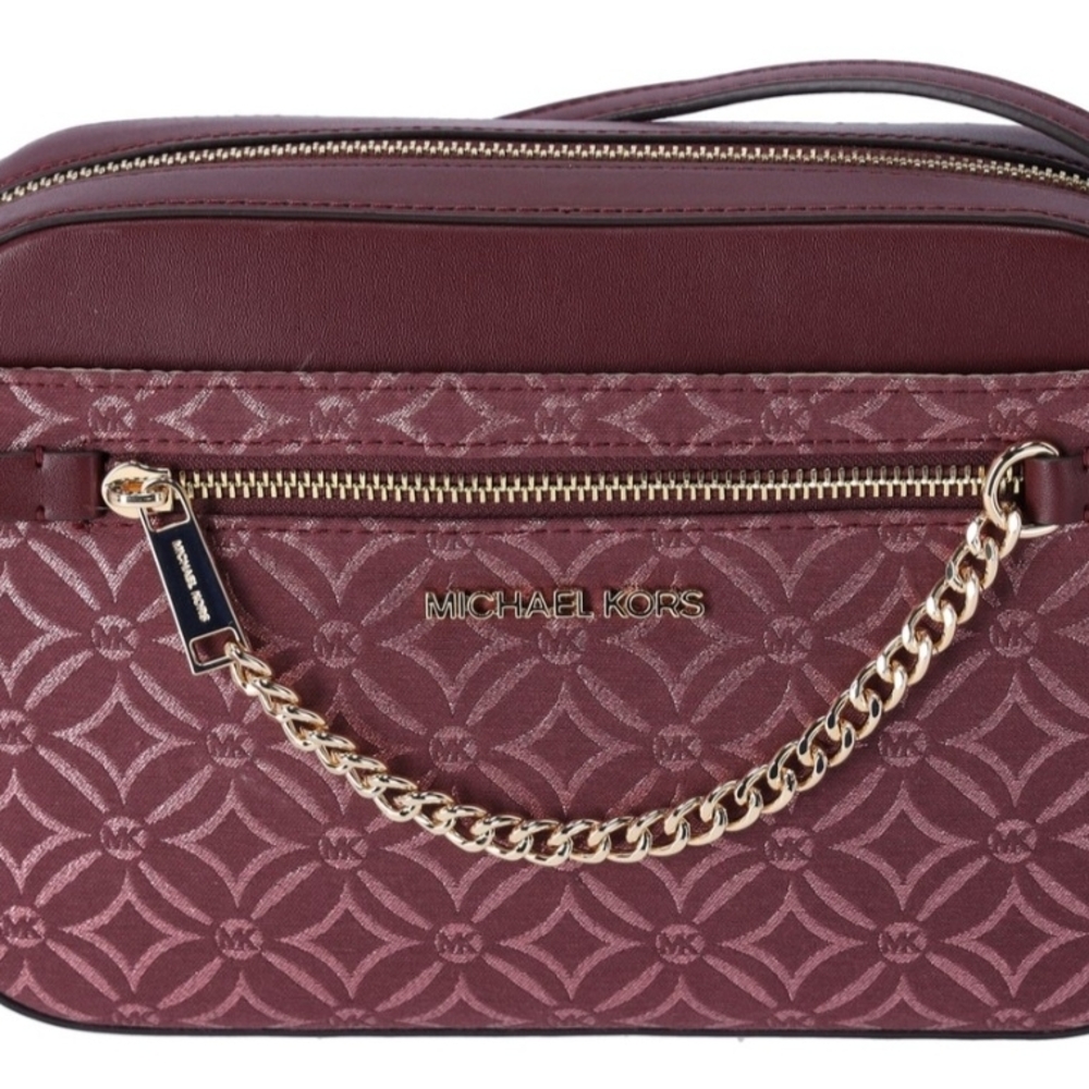 Michael Kors Oxblood Crossbody Bag